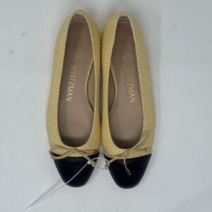 Stuart Weitzman Women's Tan and Black Loafers